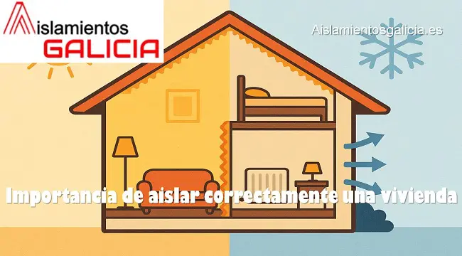 importancia de aislar correctamente una vivienda