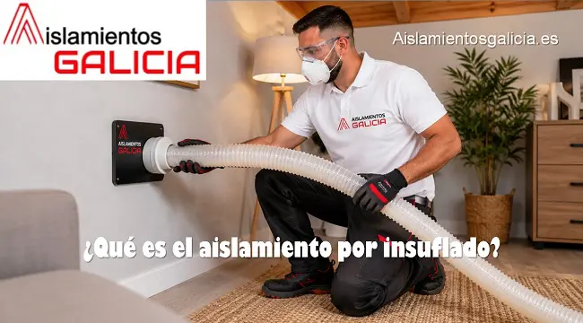 qué es el aislamiento por insuflado